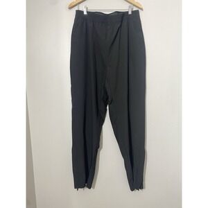 Walter Hagen Men's Golf Rain Pants Black Outdoor Hiking Size L Measuring 34 x 32